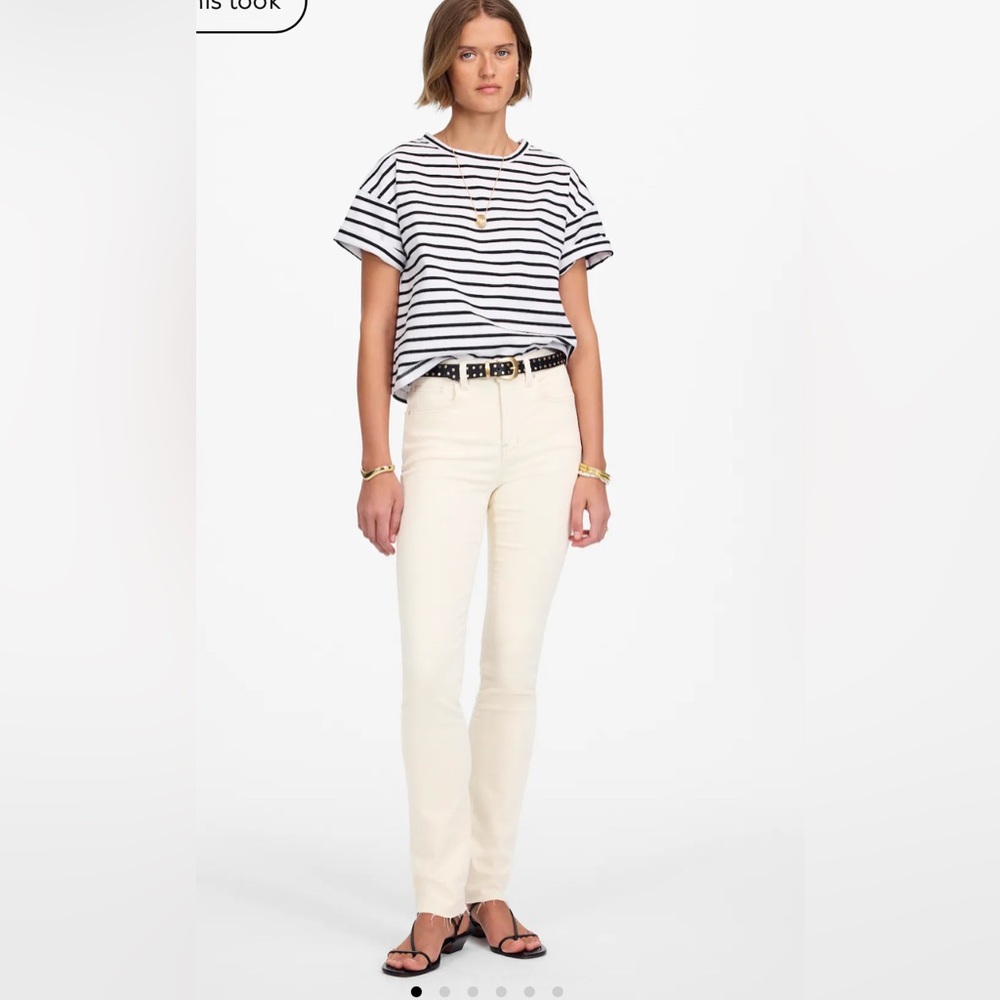 Madewell Stovepipe Jeans SZ 29 Hi Rise Skinny 10'